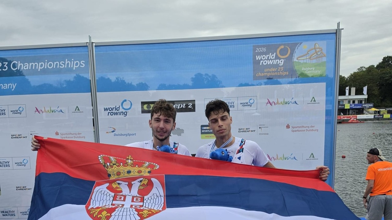 Матија Рајковић и Огњен Остојић освојили светску бронзу у веслању