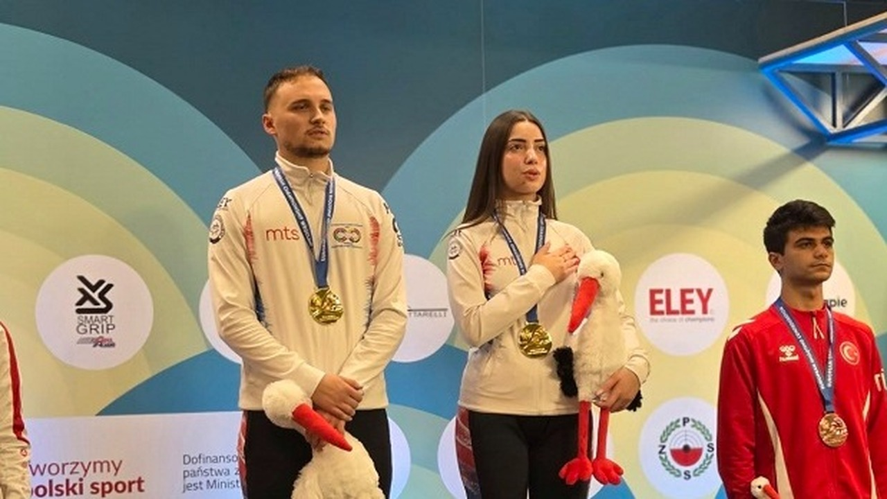 Anđelija Stevanović i Aleksa Rakonjac osvojili evropsko zlato